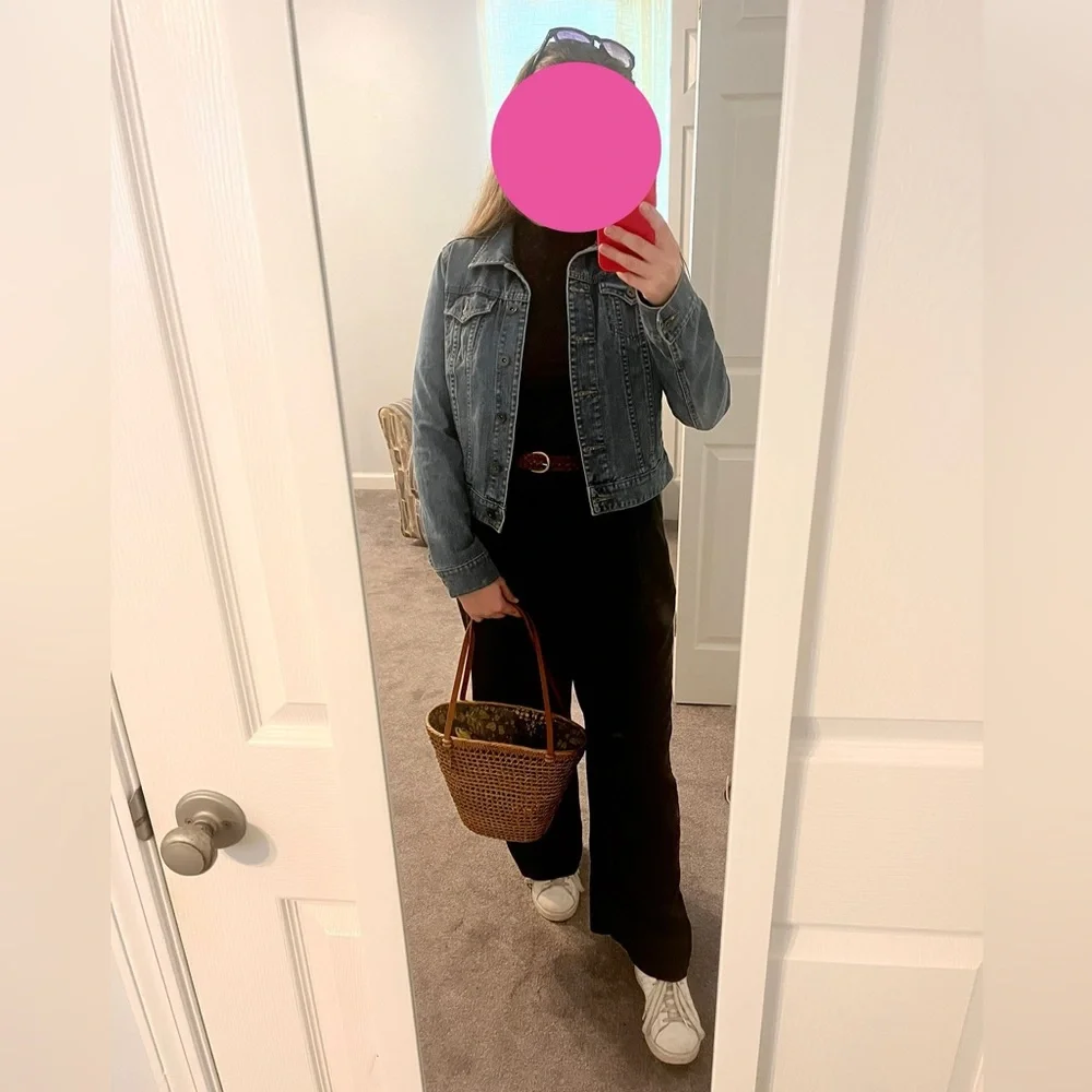 JC Penny Denim Jean Jacket - Picture 2 of 6